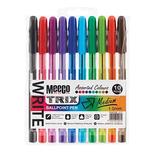 Trix ballpoint 1.0mm pens