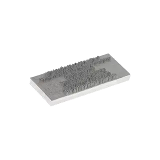 Replacement text plate